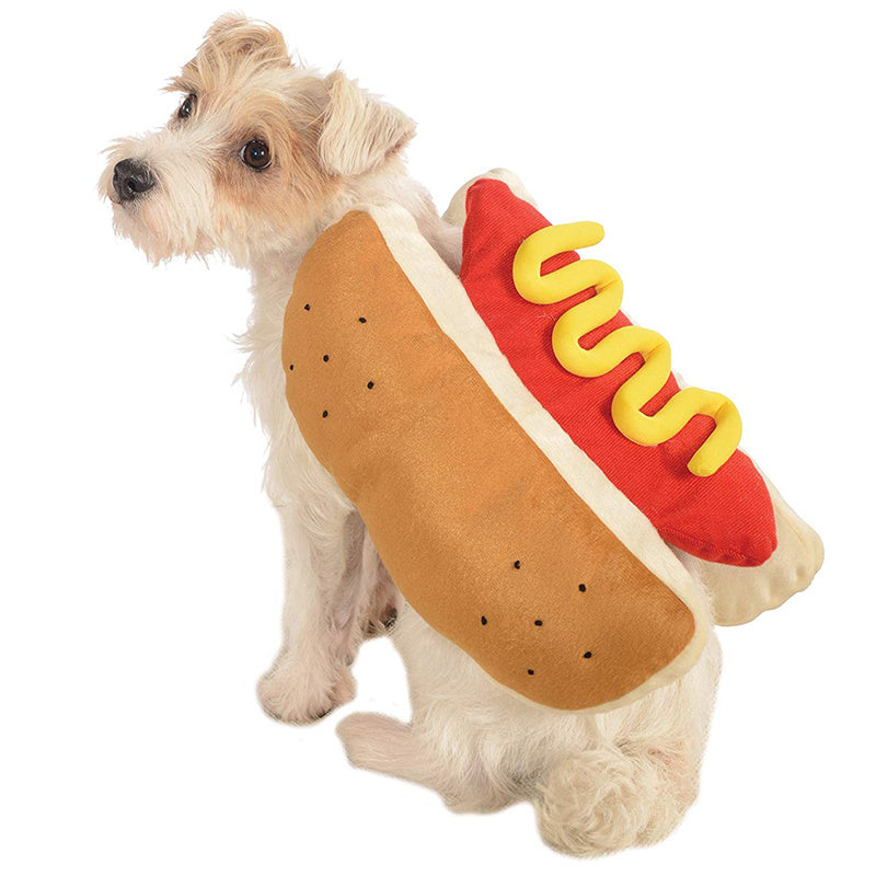 Costume per Cani Hot Dog Divertente e Comodo - Vestito Cane Taglia Piccola e Media Scuccia™