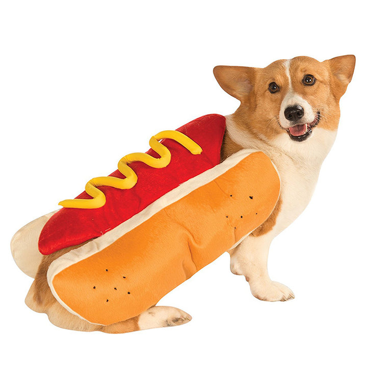 Costume per Cani Hot Dog Divertente e Comodo - Vestito Cane Taglia Piccola e Media Scuccia™