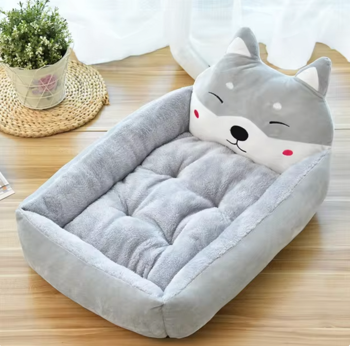 Cuccia Letto per Animali Domestici - Design Cartoni Animati, Morbida e Lavabile Scuccia™