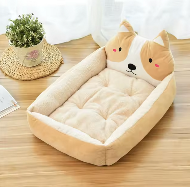 Cuccia Letto per Animali Domestici - Design Cartoni Animati, Morbida e Lavabile Scuccia™